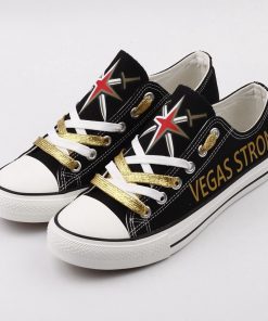 Vegas Golden Knights Low Top CanvasSneakers