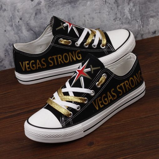 Vegas Golden Knights Low Top CanvasSneakers