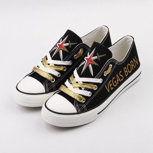 Vegas Golden Knights Limited Low Top Canvas Sneakers