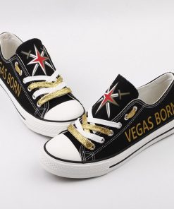 Vegas Golden Knights Limited Low Top Canvas Sneakers