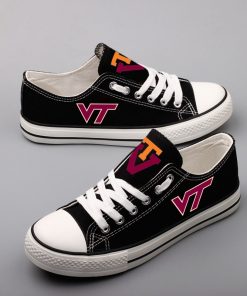 Virginia Tech Hokies Limited Low Top Canvas Sneakers