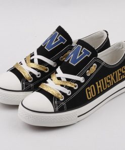 Washington Huskies Limited Low Top Canvas Sneakers