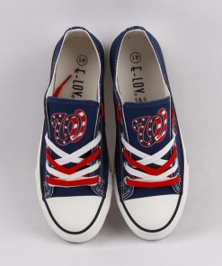 Washington Nationals Limited Low Top Canvas Sneakers