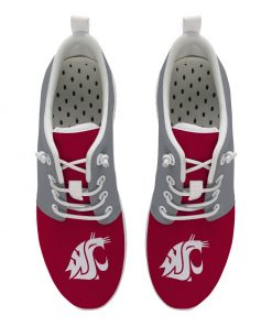 Washington State Cougars Customize Low Top Sneakers College Students
