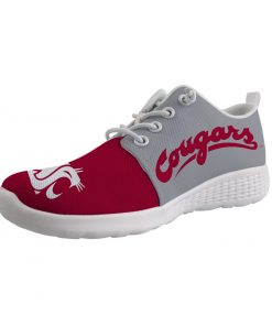 Washington State Cougars Customize Low Top Sneakers College Students