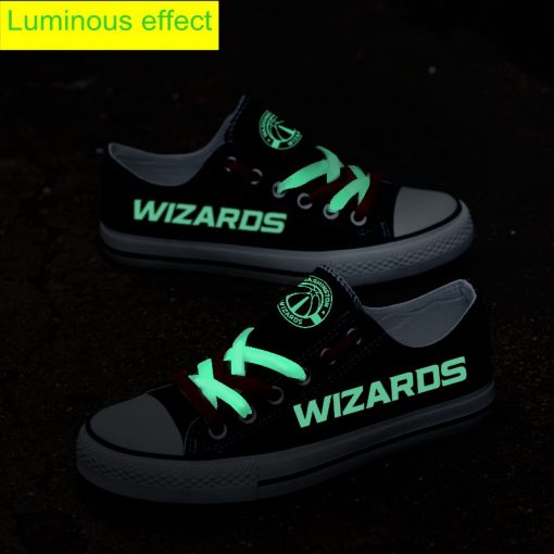Washington Wizards Limited Luminous Low Top Canvas Sneakers