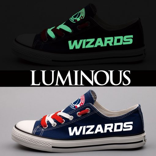 Washington Wizards Limited Luminous Low Top Canvas Sneakers