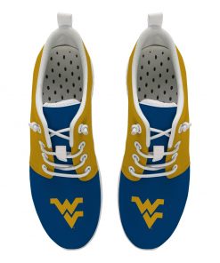 West Virginia Mountaineers Customize Low Top Sneakers College Students