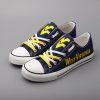 West Virginia Mountaineers Limited Low Top Canvas Shoes Sport