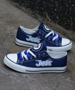 Winnipeg Jets Limited Low Top Canvas Sneakers