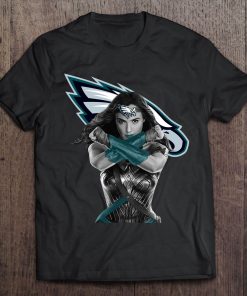 Wonder Woman And Philadelphia Print T Shirt Short Sleeve O Neck Eagle Tshirts 5