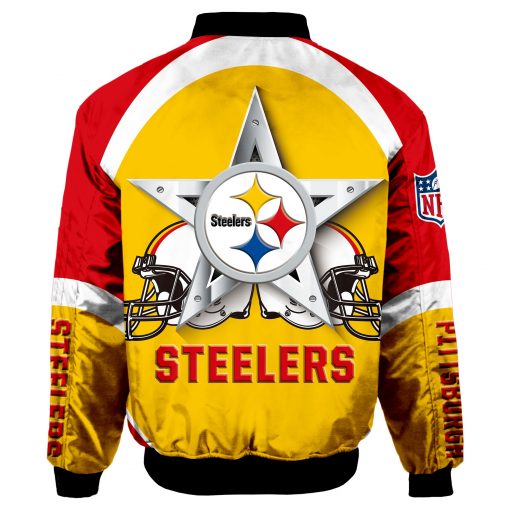 Pittsburgh Steelers Bomber Jacket Unisex