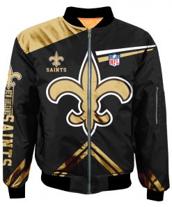 New Orleans Saints Bomber Jacket Unisex