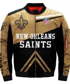 New Orleans Saints Bomber Jacket Men Women