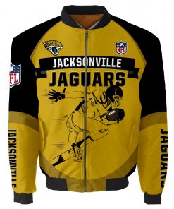 Jacksonville Jaguars Bomber Jacket Unisex