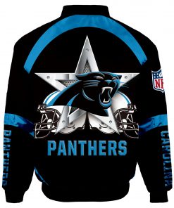 Carolina Panthers Bomber Jacket Men Women
