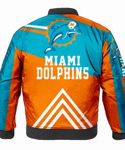 Miami Dolphins Bomber Jacket Men Women