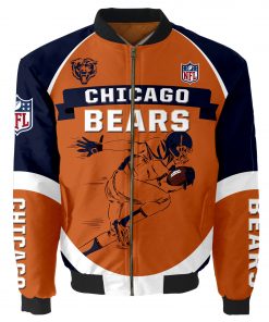 Chicago Bears Bomber Jacket Men Women