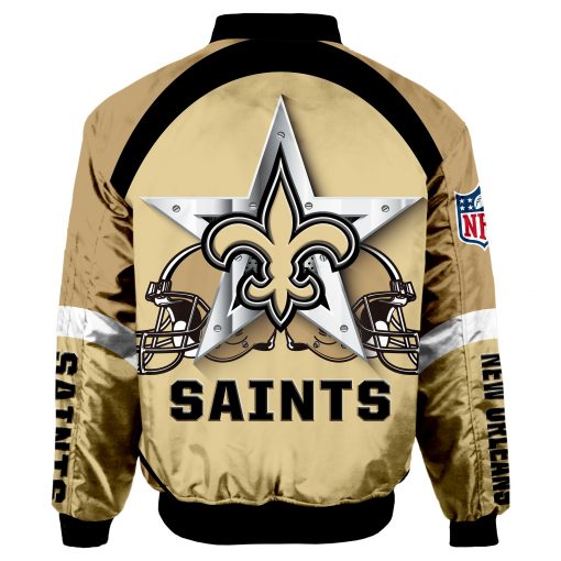 New Orleans Saints Bomber Limited Jacket Men Women