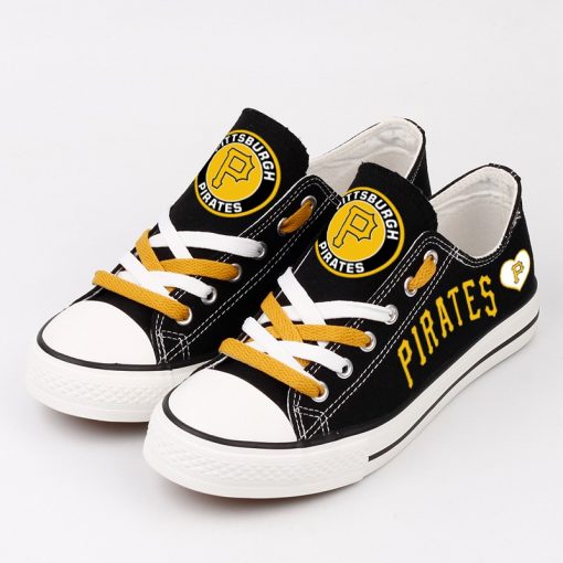 Pittsburgh Pirates Limited Low Top Canvas Sneakers