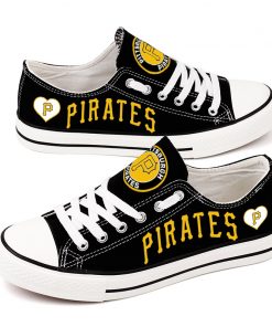 Pittsburgh Pirates Limited Low Top Canvas Sneakers