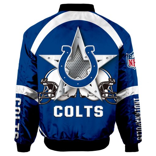 Indianapolis Colts Bomber Jacket Men Women