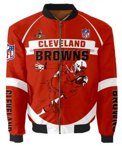 Cleveland Browns Bomber Jacket Men Women