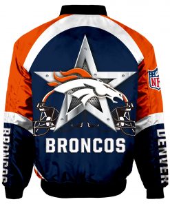 Denver Broncos Bomber Jacket Unisex