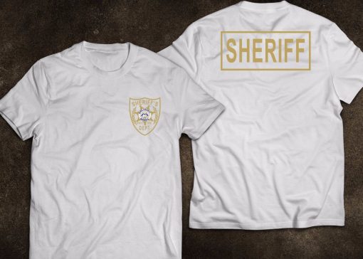 2019 Fashion NEW Sheriff King County Georgia Police United States The Walking Dead T Shirt Tee 1