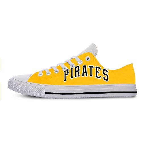 2019 Hot Fashion Printing Pittsburgh Pirates Logos Lightweight Sport Shoes for Walking for Family Friends 5