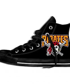 2019 Hot Fashion Printing Pittsburgh Pirates Logos Lightweight Sport Shoes for Walking for Family Friends 8