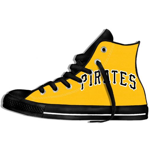 2019 Hot Fashion Printing Pittsburgh Pirates Logos Lightweight Sport Shoes for Walking for Family Friends 9