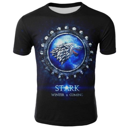 2019 Hot Sale Game of Thrones tshirt Men Targaryen Fire Blood Dragon tee shirt game of