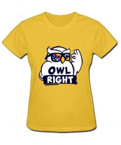 2019 Hot Sale women s shirt Harry Casual Tops Potter Cute girls Stylish Owl right Printed