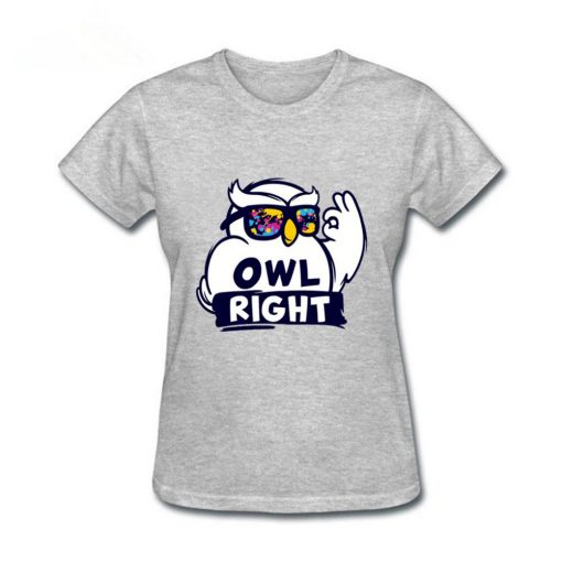 2019 Hot Sale women s shirt Harry Casual Tops Potter Cute girls Stylish Owl right Printed 5
