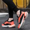 2019 Men s flying knit sneakers breathable casual basketball shoes fashion color matching sneakers basketball shoes