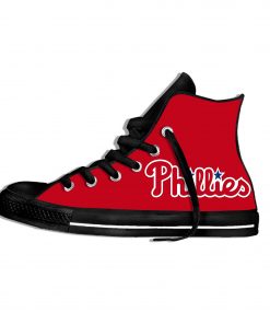 2019 New Arrival Professional Baseball Teams Breathable Casual Shoes Philadelphia Phillies Women men Lightweight Sneakers
