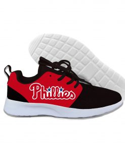 2019 New Arrival Women men Professional Baseball Teams Breathable Casual Shoes Phillies Philadelphia Lightweight Shoes 5