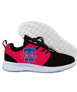 2019 New Arrival Women men Professional Baseball Teams Breathable Casual Shoes Phillies Philadelphia Lightweight Shoes 6