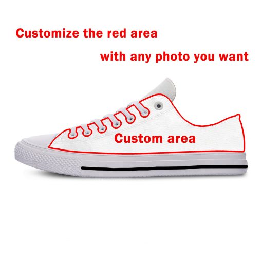 2019 New Creative Design For Ice Hocky High Top Custom Shoes Montreal Canadien shoes Flat Casual 3