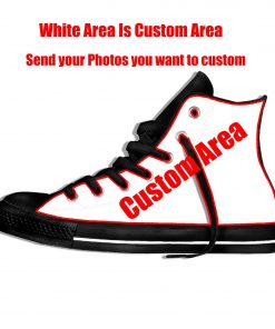 2019 New Creative Design For Ice Hocky High Top Custom Shoes Montreal Canadien shoes Flat Casual 9