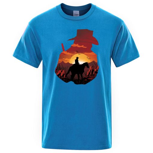 2019 Summer Cotton T shirt Men The Walking Dead T Shirts Male Hot TV Show Mens 1