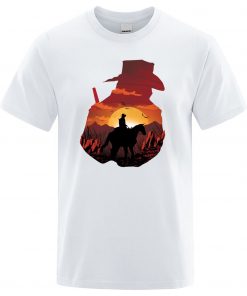 2019 Summer Cotton T shirt Men The Walking Dead T Shirts Male Hot TV Show Mens 4
