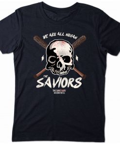 2019 T Shirts We Are All Negan The Saviors T Shirt Twd Walking Zombie Dead Lucille 1