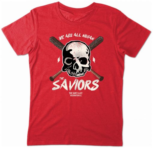 2019 T Shirts We Are All Negan The Saviors T Shirt Twd Walking Zombie Dead Lucille 2