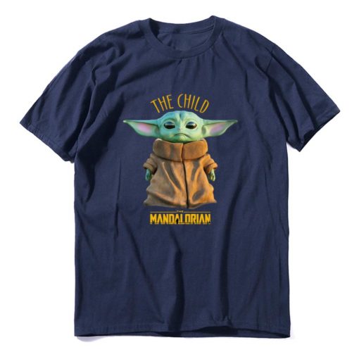 2019 Unisex Hot Sale Short Shirt Lovely Yoda Baby T shirt Mandalorian Star Wars Fan Gift 3