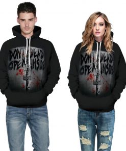 2020 New Funny Walking Dead Christmas 3d Print Hoodies Sweatshirts Men women Graphics Jackets Winter Casual 4