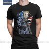 American Horror T Shirt Men Cotton Leisure T Shirts Halloween Friday the 13th Jason Voorhees Freddy