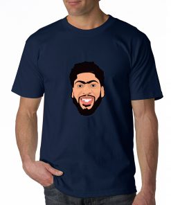 Anthony Davis Cartoon Avatar Basketball Jersey Tee Shirts Los Angeles Lakers streetwear tshirt