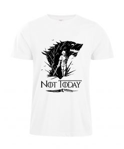 Arya Stark T Shirt Game Of Thrones printing Not Today Tshirt Leisure Comfortable Tops 1